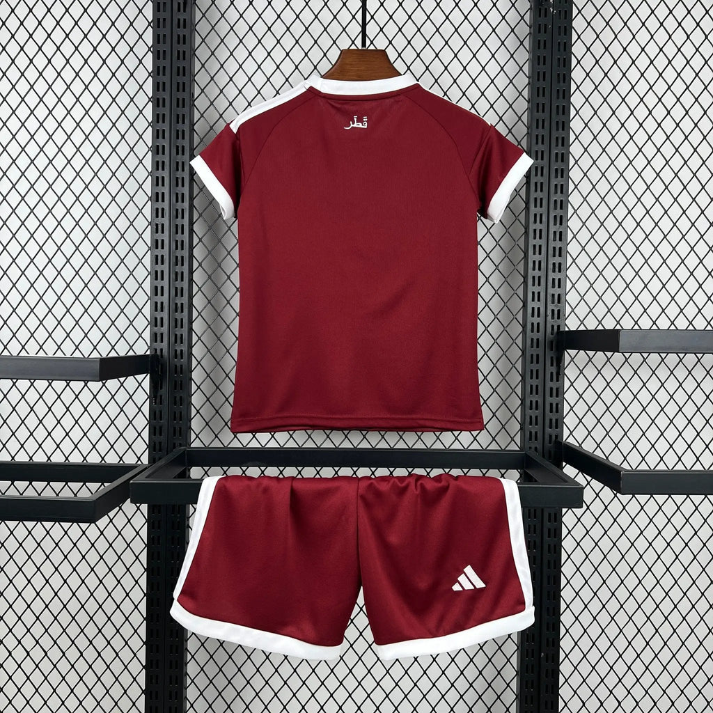 BOOTS SUPPLY Qatar 2026 Home Kids size - Jersey