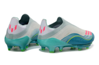 Back view of Adidas F50+ Elite Laceless Messi Firm Ground Football Boots