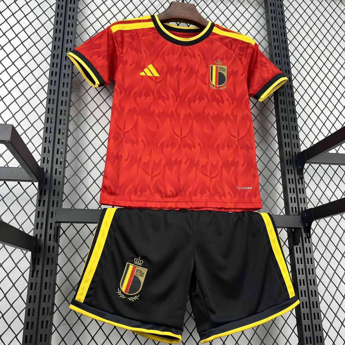 BOOTS SUPPLY Belgium 2026 Home Kids size - Jersey